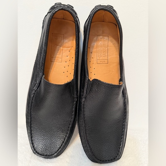 Mercanti Fiorentini Men\'s Size 11  Relax Black Leather Loafers main image 8